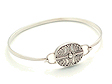 Top Opening Silver Bangle