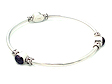 Cabochon Amethyst Bangle