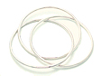 Suarti Polos Silver Bangle Set