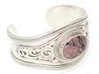 Suarti Silver Rhodonite Cuff