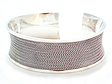 Narrow herringbone cuff