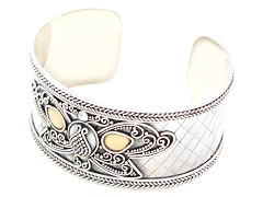 suarti kupa barong silver cuff