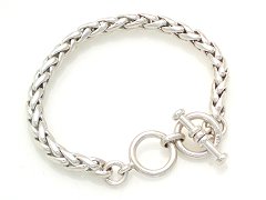 Suarti wheat link chain bracelet