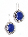 Suarti Lapis Lazuli Dangle Earrings