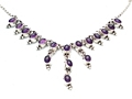 Cabochon Amethyst Necklace