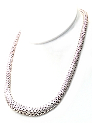 suarti graduated oval tulang naga necklace