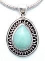 Blue Quartzite  Pendant
