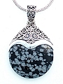 Snowflake Agate Pendant