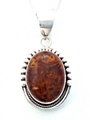 Amber Granulation Pendant