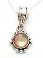Chequer-cut Mother of Pearl Pendant