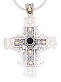 Suarti Filigree Silver Cross Pendant
