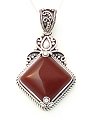 Suarti Square Cornelian Pendant