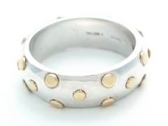 Suarti Silver Dots Ring