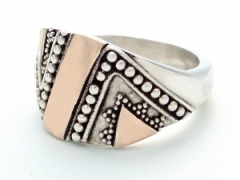 suarti silver and gold  ring